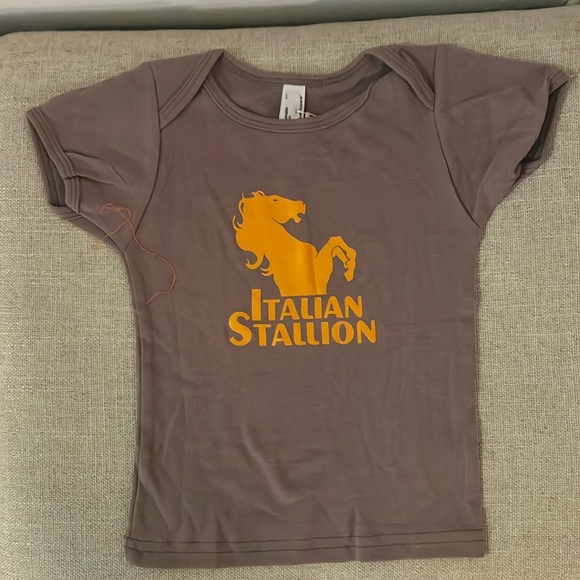 Italian Stallion T Shirt - Picture 1 of 2